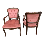 Deux fauteuil cabriolet style louis xv