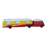 Direkt collections - cirque pinder - remorque et tracteur assomption - chelle 1 / 43