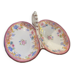 Double prsentoir en porcelaine anglaise minton