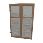 Double volets � cr�maill�re