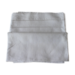 Drap ancien brode main dbut xx