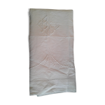 Drap en lin monogramme bg