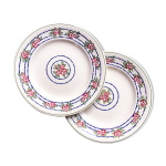 Duo assiettes longwy