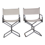 Duo de chaises pliantes ralisateur signes lafuma