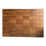 Duo de meubles de notaire � clapets (r�nov�s)