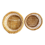 Duo de paniers en osier
