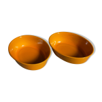 Duo de plats fonte émaillée made in france le creuset vintages Duo de plats fonte émaillée made in france le creuset vintages