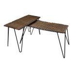 Duo de tables osier raouduo de tables osier raoul guysl guys