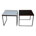 Duo de tables volante pierre guariche Duo de tables volante pierre guariche