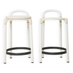 Duo de tabourets, anna castelli, kartell, 1980s