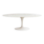 Eero saarinen (1910 - 1961) - knoll : table ovale 198 cm, arabescato
