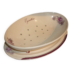 �gouttoir asperges sur plateau