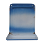 Egouttoir  ustensiles acier maill bleu