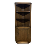 Encoignure anglaise ercol en orme des annes 1970