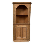 Encoignure vintage / armoire d angle en pin