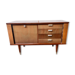Enfilade bahut meuble tv / hifi vintage palissandre Enfilade bahut meuble tv / hifi vintage palissandre