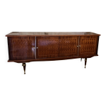 Enfilade en bois laqu nf meuble seguin