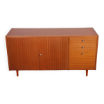 Enfilade en bois produite par drevozpracujici podnik, 1960