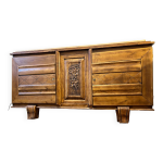 Enfilade, buffet, bois et marbre