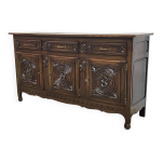 Enfilade en chne des annes 1950 dans le got de robert micheau vernez