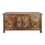 Enfilade en ch�ne massif sclupt� dlg dudouyt