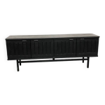 Enfilade en chne moderniste annes 70