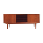 Enfilade danoise moderne teak par nils jonsson pour hugo troeds années 1960 Enfilade danoise moderne teak par nils jonsson pour hugo troeds années 1960