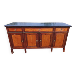 Enfilade d�but xix �me dessus marbre fossilis�