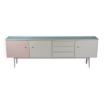 Enfilade design pastel annes 1970