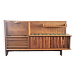 Enfilade haute guillerme et chambron, meuble buffet bar, secrétaire vintage Enfilade haute guillerme et chambron, meuble buffet bar, secrétaire vintage