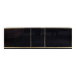 Enfilade laque noire de mario sabot