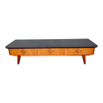 Enfilade meuble tv, hifi vintage chêne clair Enfilade meuble tv, hifi vintage chêne clair