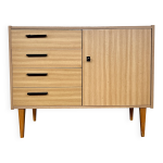 Enfilade meuble tv / hifi vintage formica livraison offerte