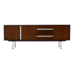 Enfilade minimaliste nerlandaise en bois weng par tijsseling 1970