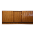Enfilade moderniste en palissandre, italie vers 1970