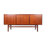 Enfilade par ole wanscher pour poul jeppesens furniture factory, 1960 Enfilade par ole wanscher pour poul jeppesens furniture factory, 1960