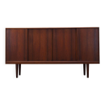 Enfilade en palissandre, design danois, annes 1970, production : danemark