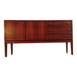 Enfilade en palissandre palette sideboard Enfilade en palissandre palette sideboard