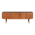 Enfilade scandinave avalon en teck, mid - century (1960s)