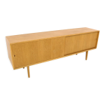 Enfilade scandinave en chêne, danemark, 1960 Enfilade scandinave en chêne, danemark, 1960