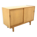 Enfilade scandinave en chêne, suède, 1960 Enfilade scandinave en chêne, suède, 1960