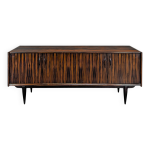 Enfilade scandinave en bne de macassar et sycomore annes 60