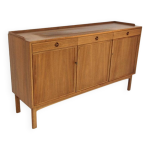 Enfilade scandinave en noyer, skaraborgs möbelindustri, suède, 1960 Enfilade scandinave en noyer, skaraborgs möbelindustri, suède, 1960