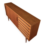 Enfilade en teck des annes 1950