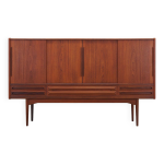 Enfilade en teck, design danois, années 1960, production : danemark Enfilade en teck, design danois, années 1960, production : danemark