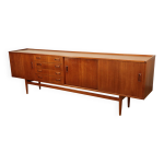 Enfilade en teck scandinave, 1960