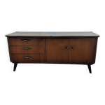 Enfilade vintage en bois meuble télé tv hifi Enfilade vintage en bois meuble télé tv hifi
