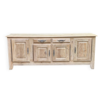 Enfilade vintage en chêne massif de france xxème 250cm Enfilade vintage en chêne massif de france xxème 250cm