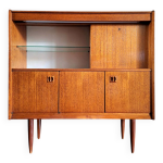 Enfilade vintage, meuble bar ancien, bibliothque secrtaire