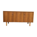 Enfilade vintage noyer 50 / 60 style scandinave pieds fuseaux Enfilade vintage noyer 50 / 60 style scandinave pieds fuseaux